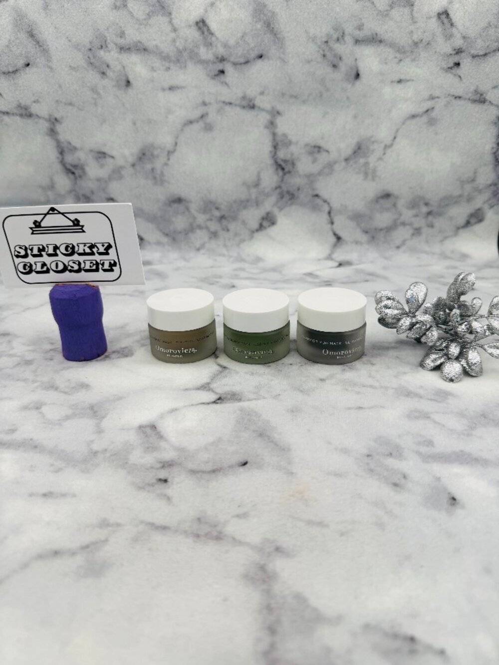 Omorovicza Skincare Set-Deep Cleanser,Midnight Radiance,Mud Mask-3 x15ml-3pc-NEW